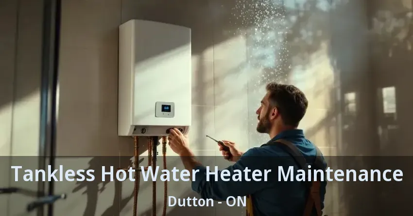 Tankless Hot Water Heater Maintenance Dutton - ON